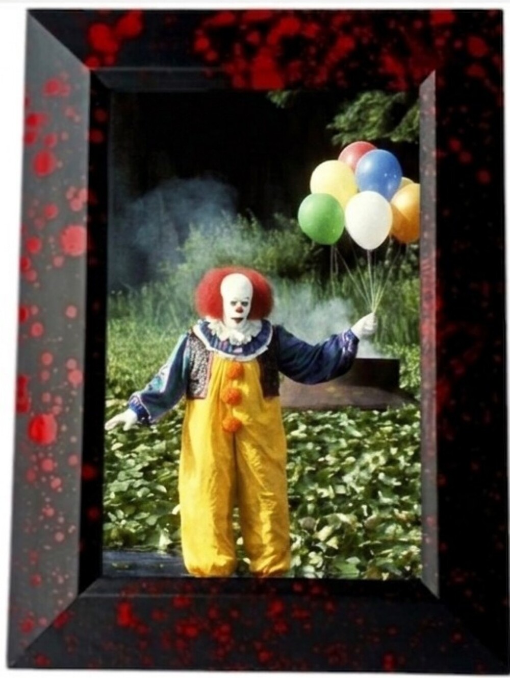 Horror Bloody Halloween It Halloween Clowns Clown Framed Art Print